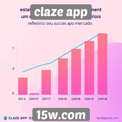 Estatísticas de usuários do Claze App revelam crescimento significativo