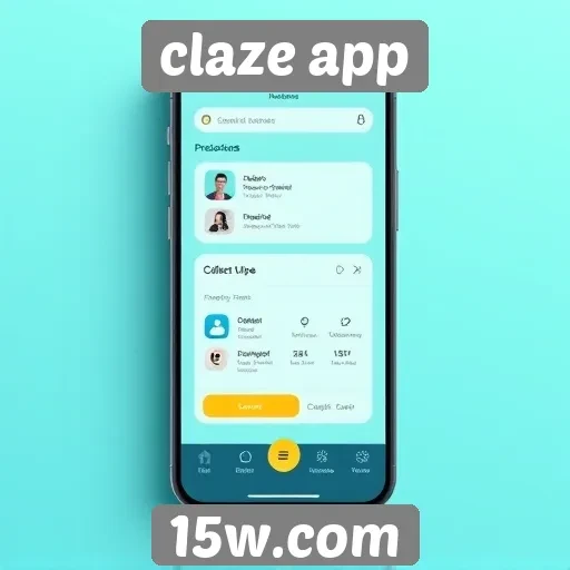 Análise da interface do usuário no claze app
